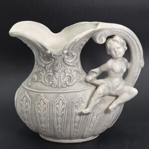 Vintage Chase Japan Cherub Pitcher Collectible Japenese Collectible